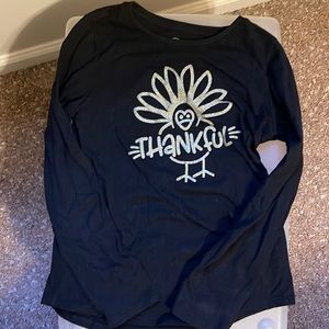 Thanksgiving “Thankful” Shirt, Size 7/8
